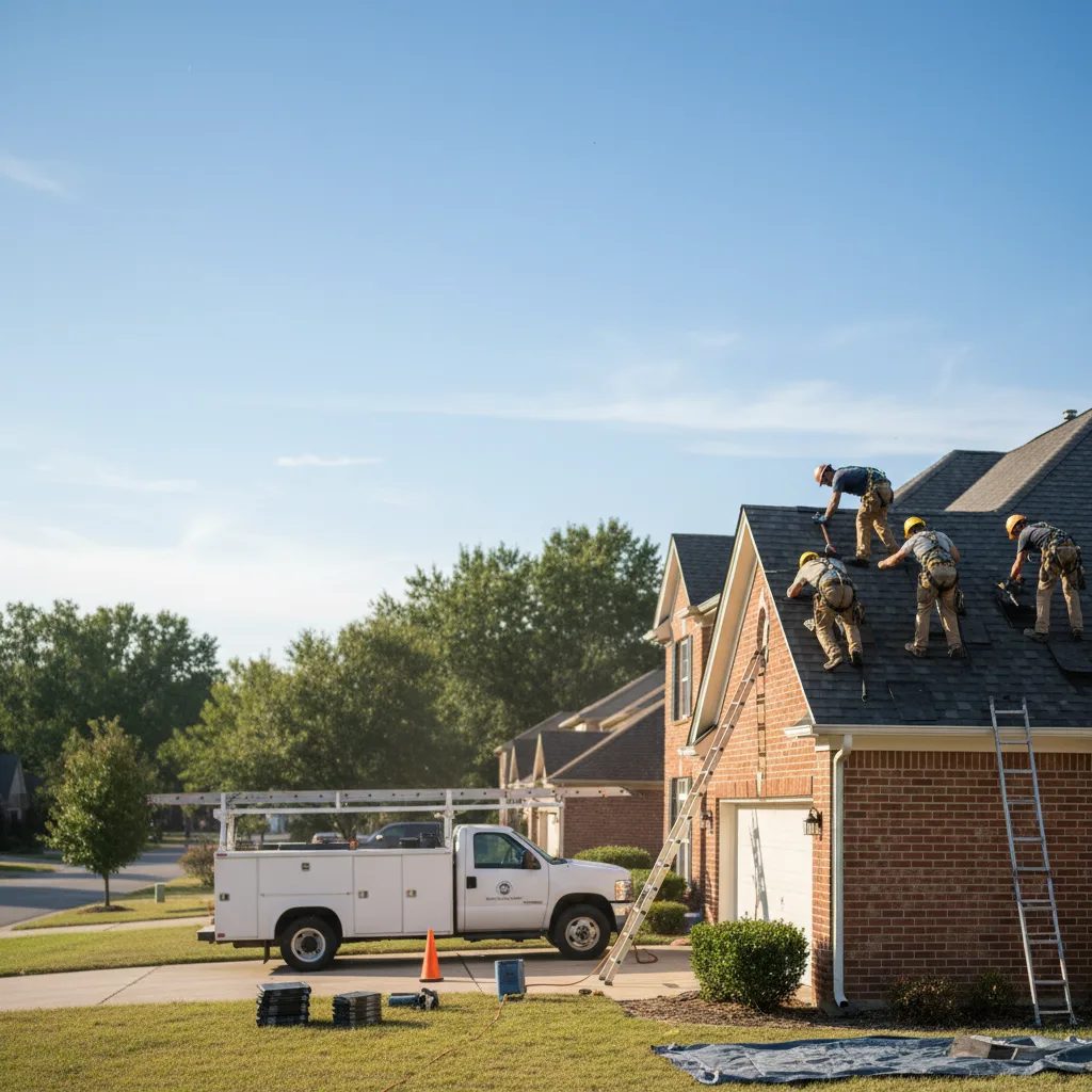 Roof Repair in Burkeville